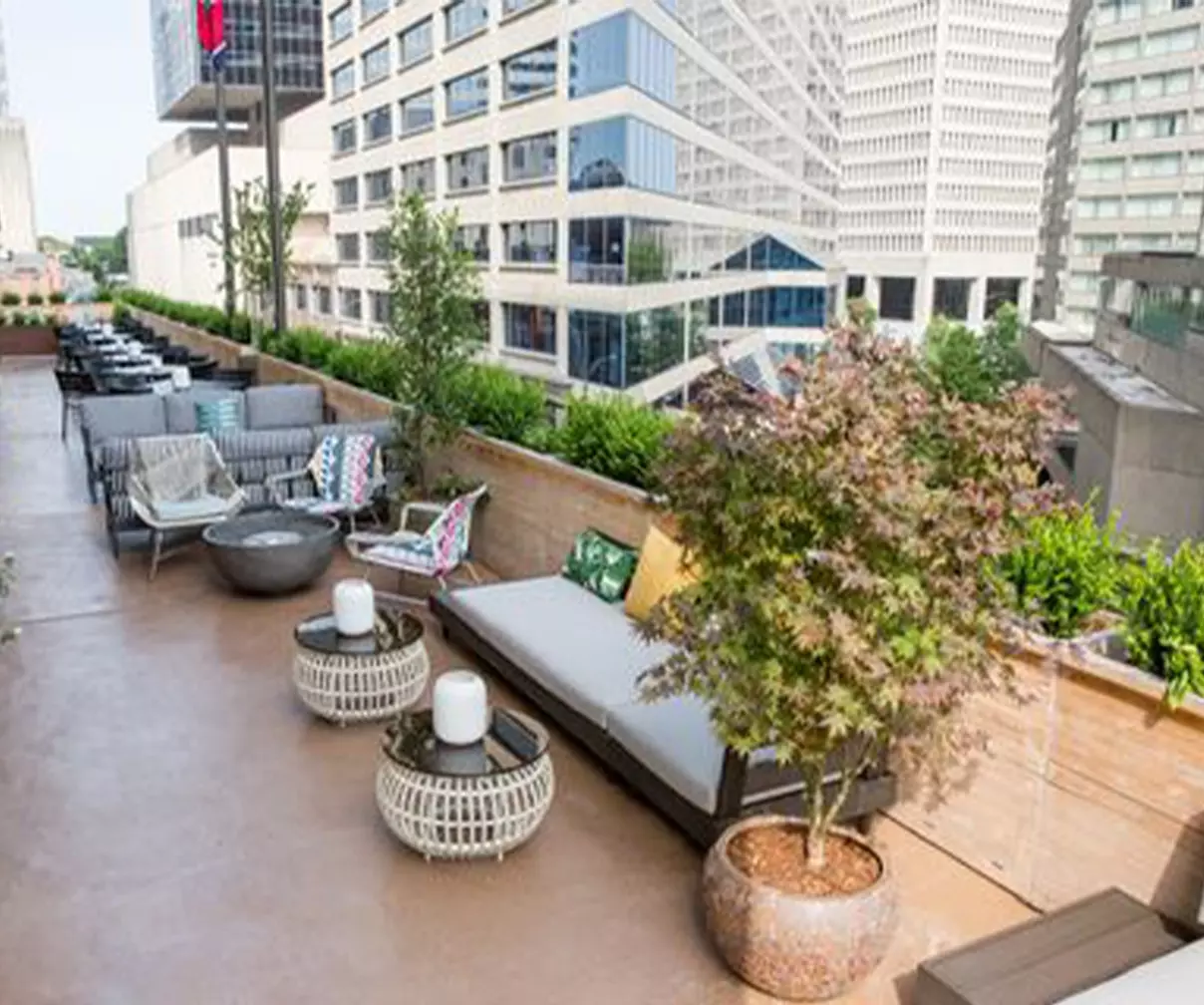 fairlane hotel outdoor deck patio lounge