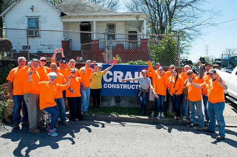 crain workers group shot