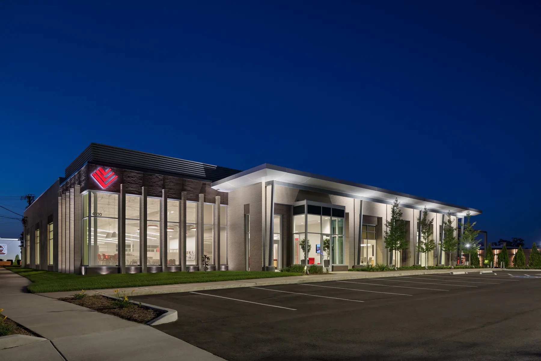 An exterior photo of the Southeast Venture headquarters building.