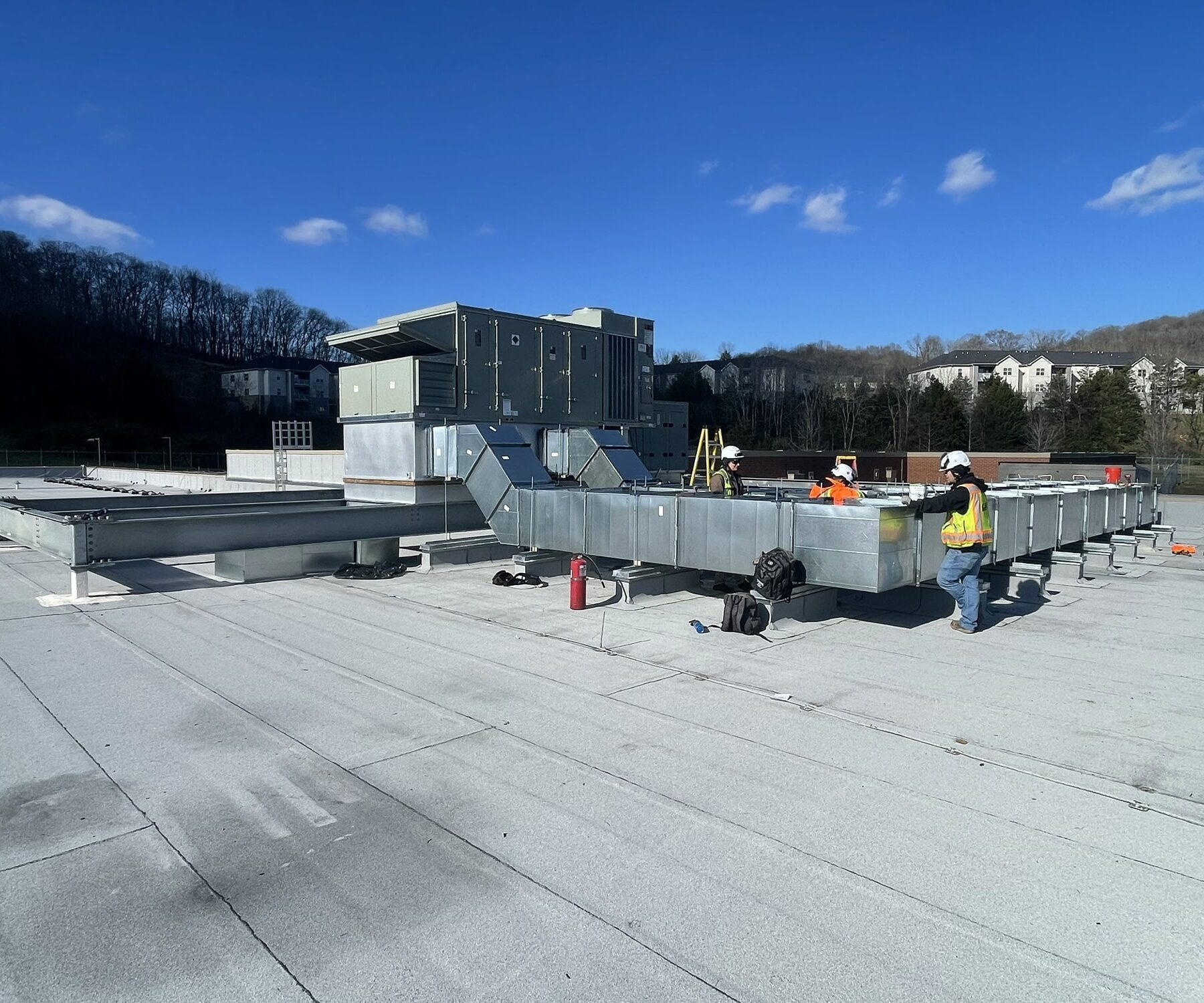 a building under construction