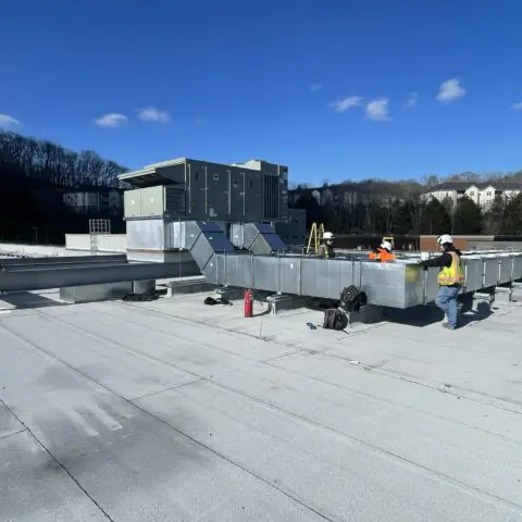 a building under construction