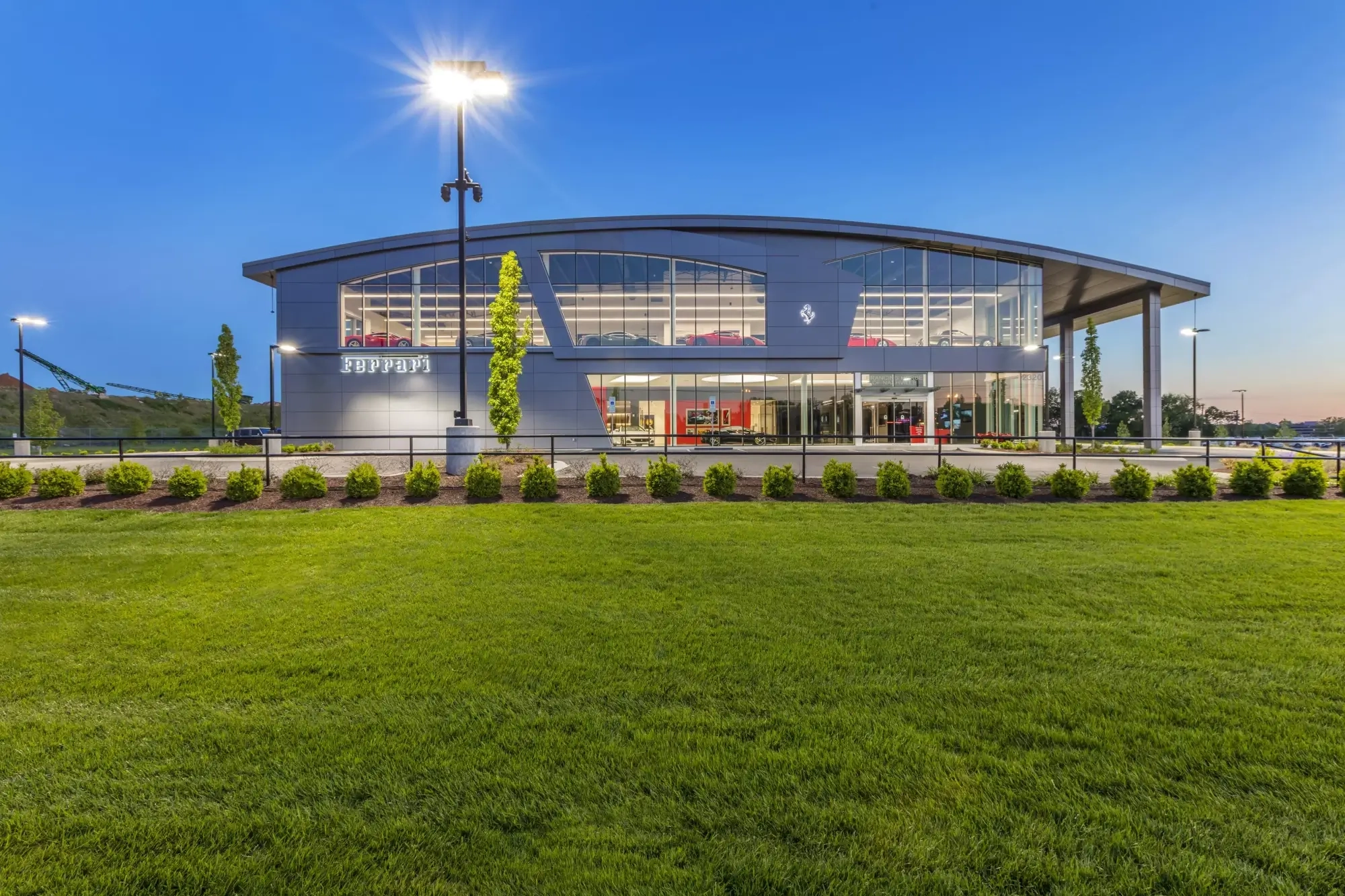ferrari dealership nashville exterior