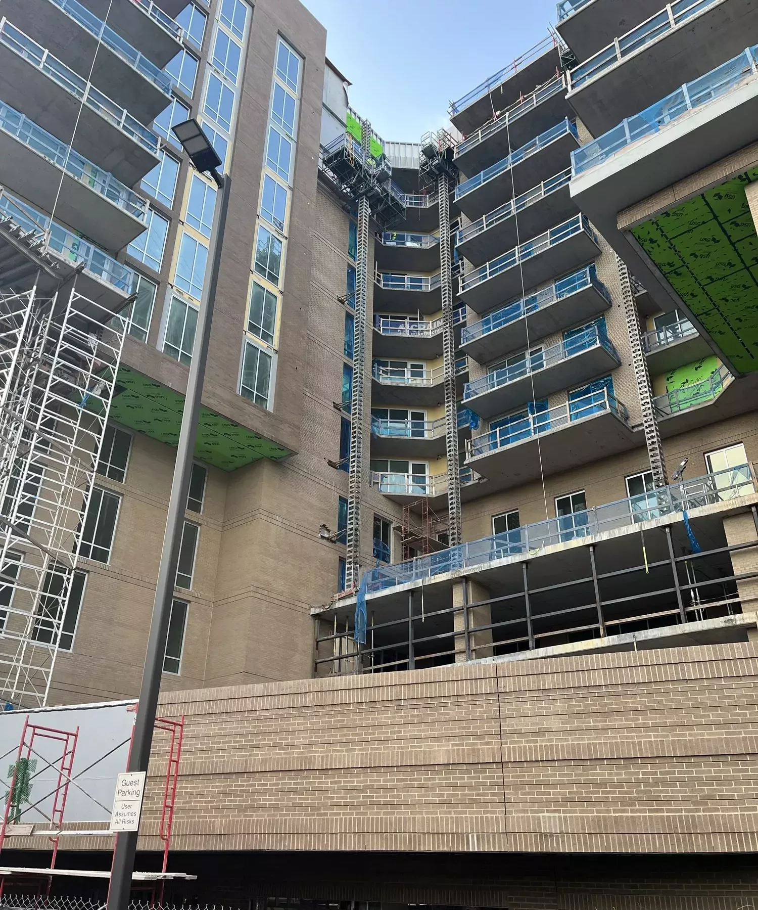 commercial building under construction