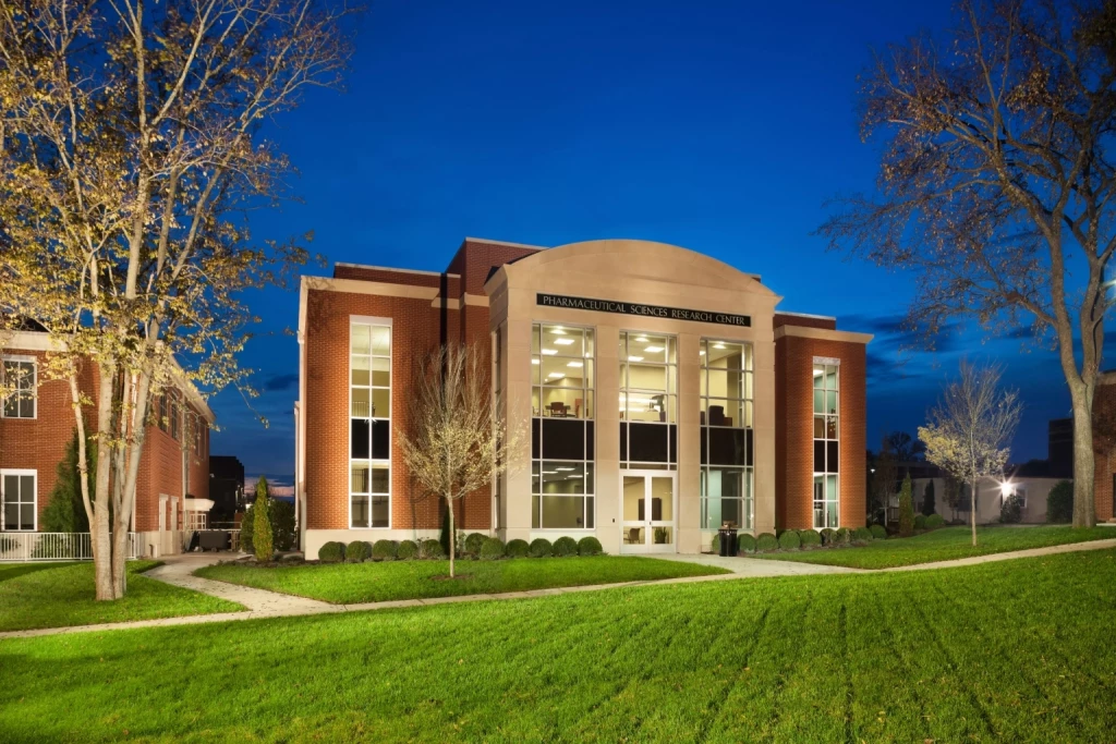 pharmaceutical sciences building exterior