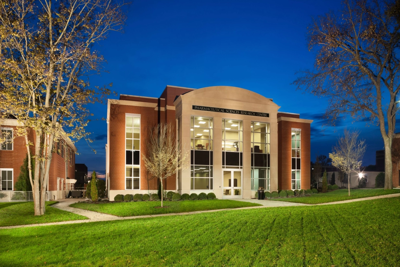 pharmaceutical sciences building exterior