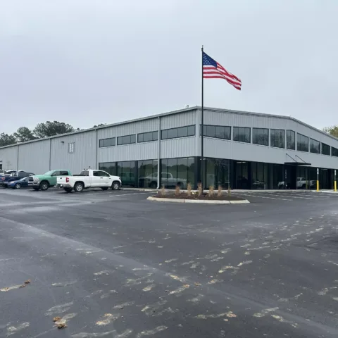 industrial warehouse building
