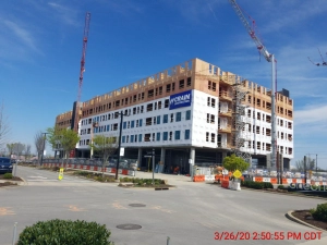 commercial building under construction