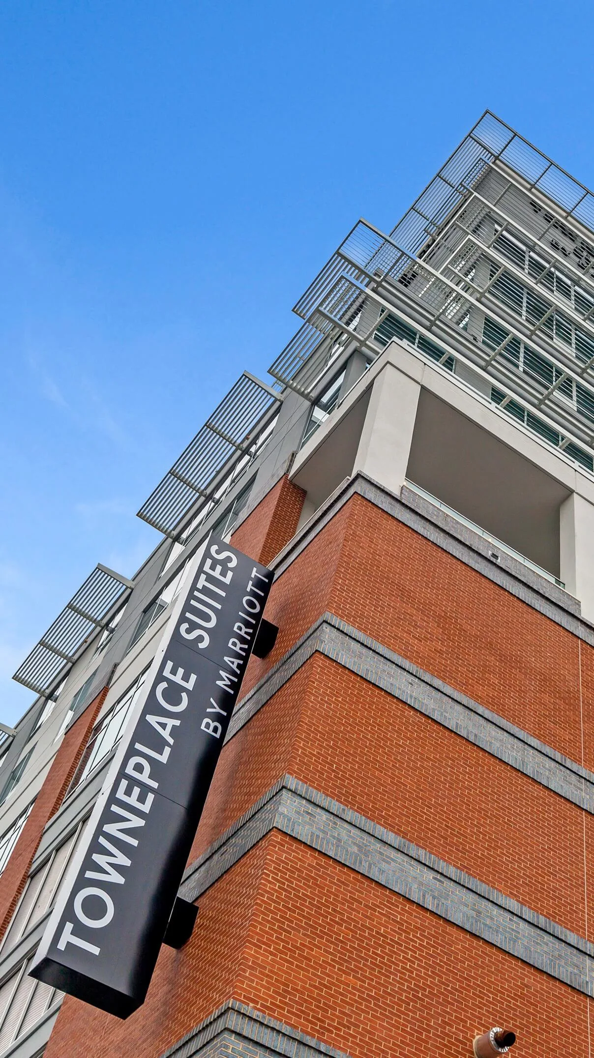 TownePlace by Marriott hotel sign