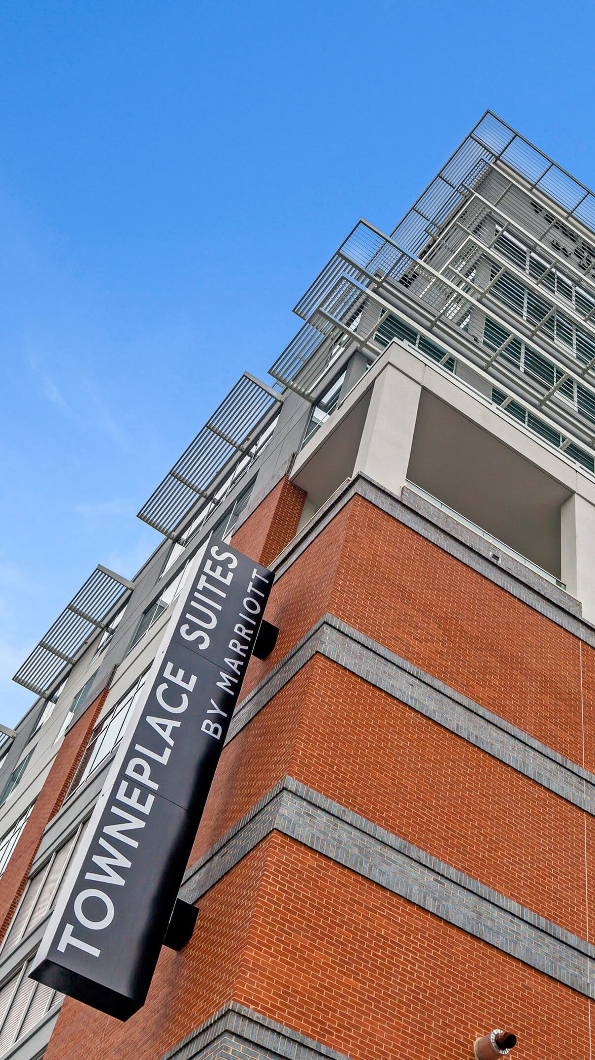 TownePlace by Marriott hotel sign