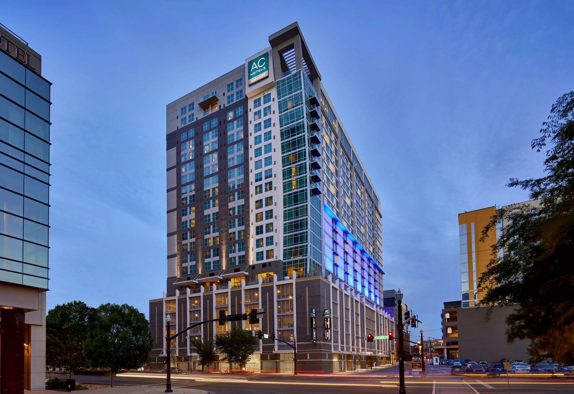 ac hotel building newly constructed