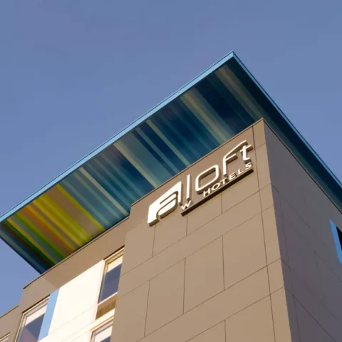 aloft hotel building exterior