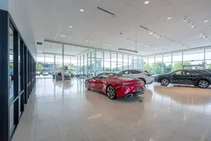Lexus Cool Springs auto dealership showroom remodel
