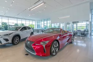Lexus Cool Springs Nashville dealership showroom remodel