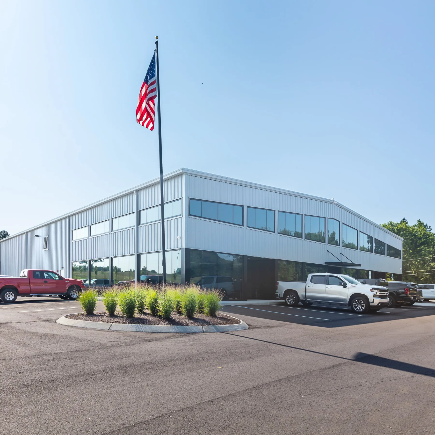 McInerney Office preengineered metal industrial building